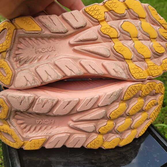 Hoka Rincon 3 Orange/Blue Running Shoes Womens Size 8B - Picture 7 of 14